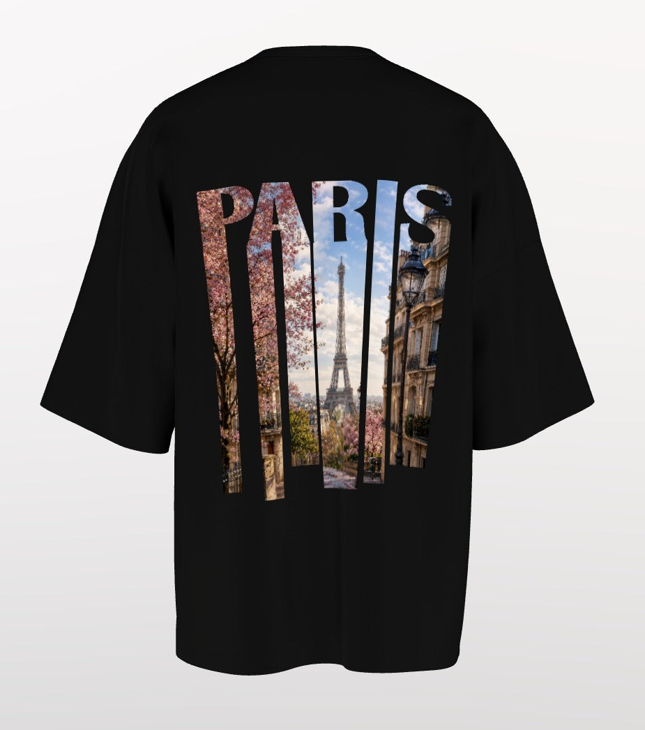 Paris Postcard Oversized Tee