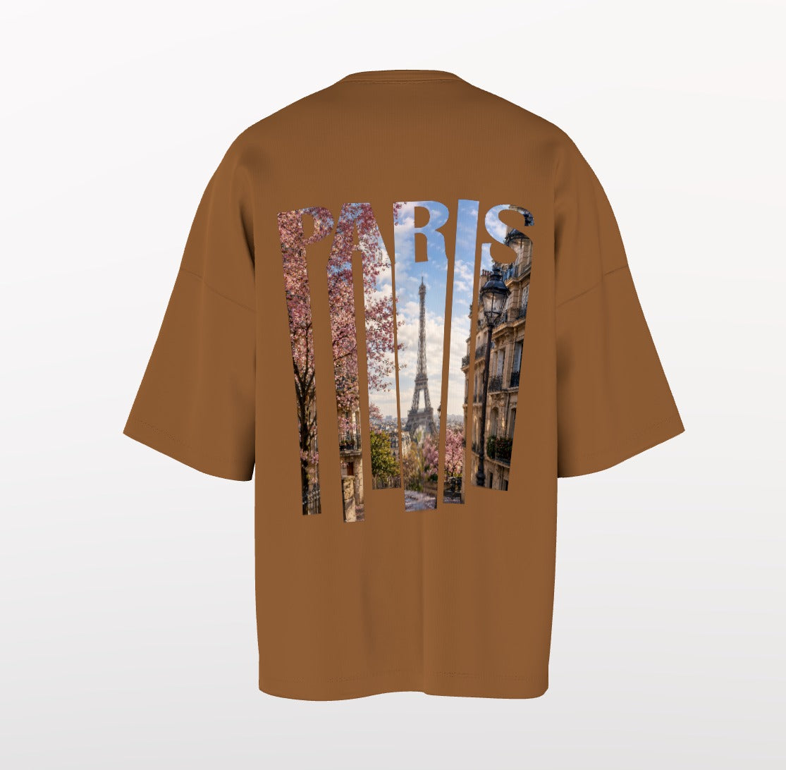 Paris Postcard Oversized Tee