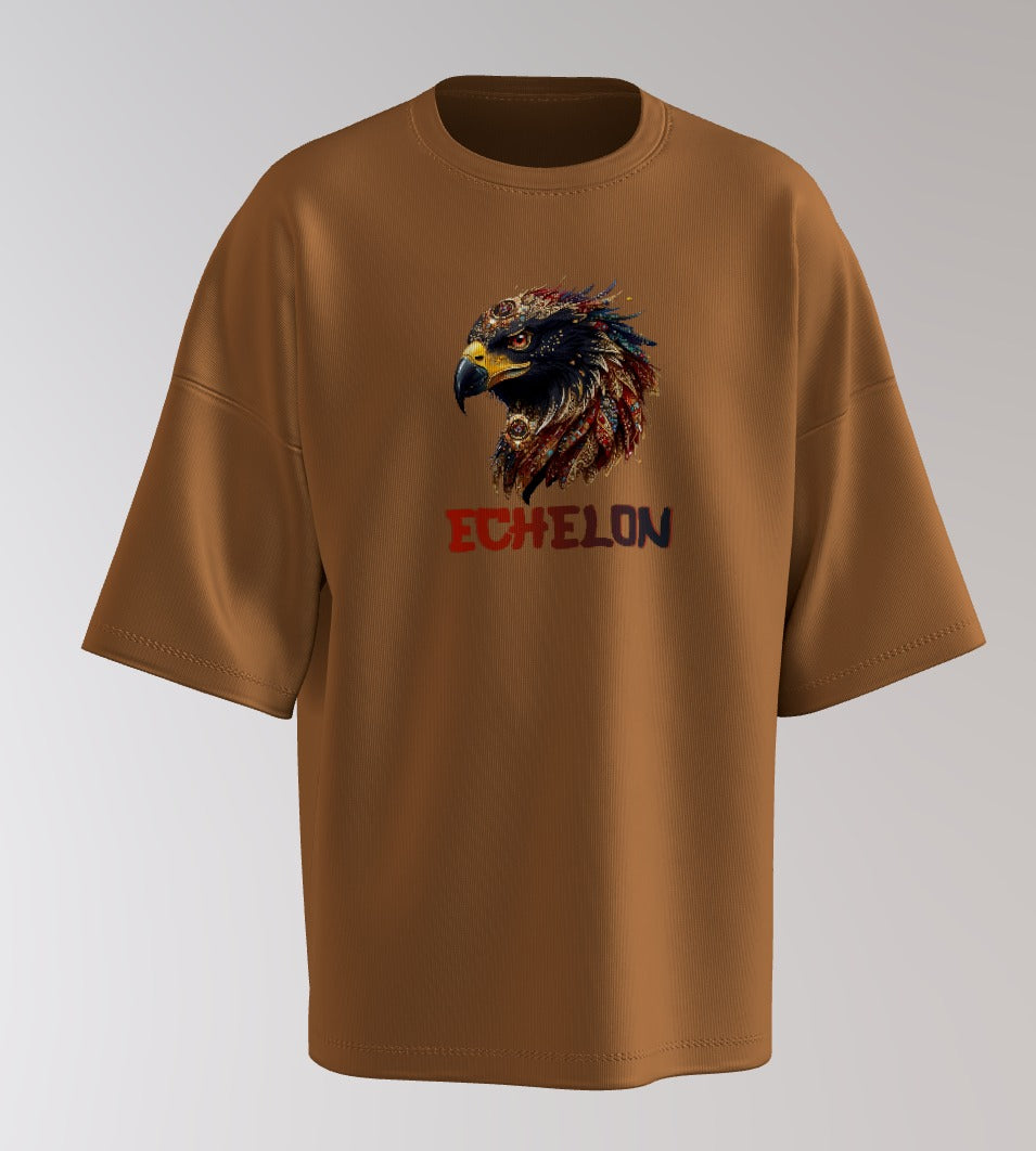 Zenith Echelon Multicolor Eagle Oversized T-Shirt – Fearless Streetwear