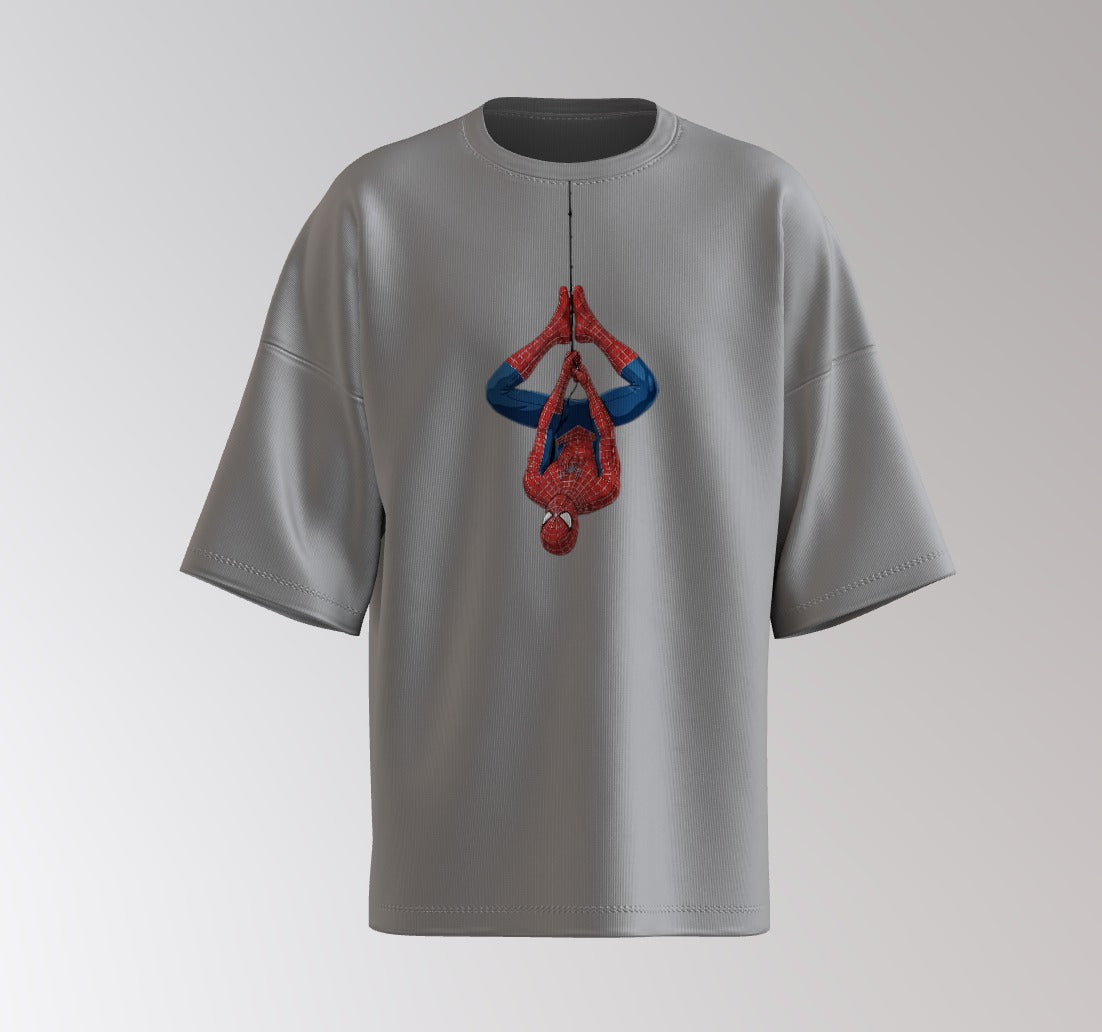 Spider-Man Skyline Swing Oversized Tee