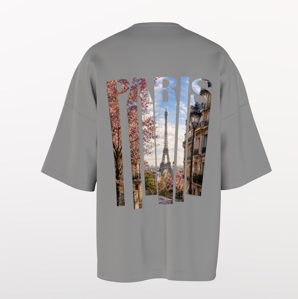 Paris Postcard Oversized Tee