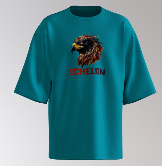 Zenith Echelon Multicolor Eagle Oversized T-Shirt – Fearless Streetwear