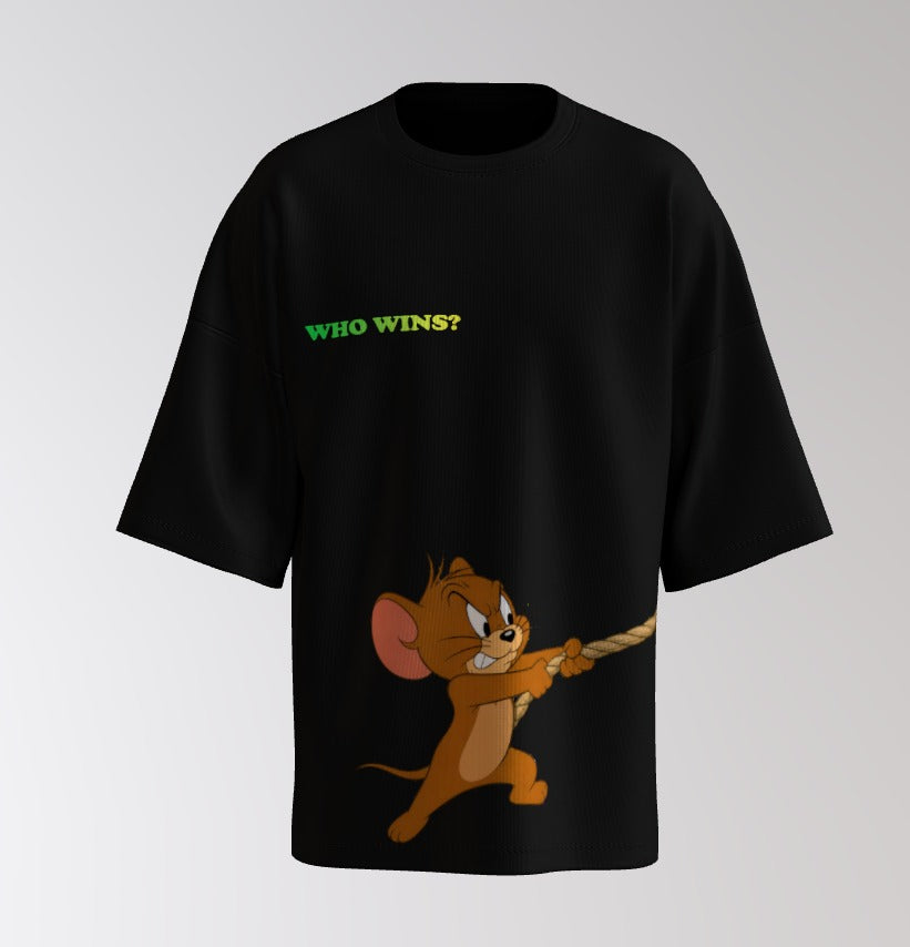 Who Wins? Oversized Tee
