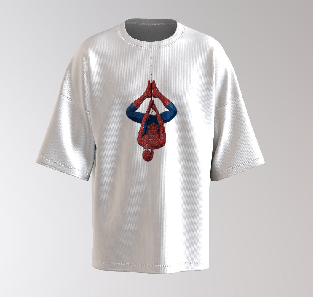 Spider-Man Skyline Swing Oversized Tee