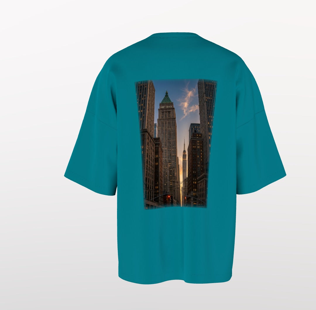 Spider-Man Skyline Swing Oversized Tee