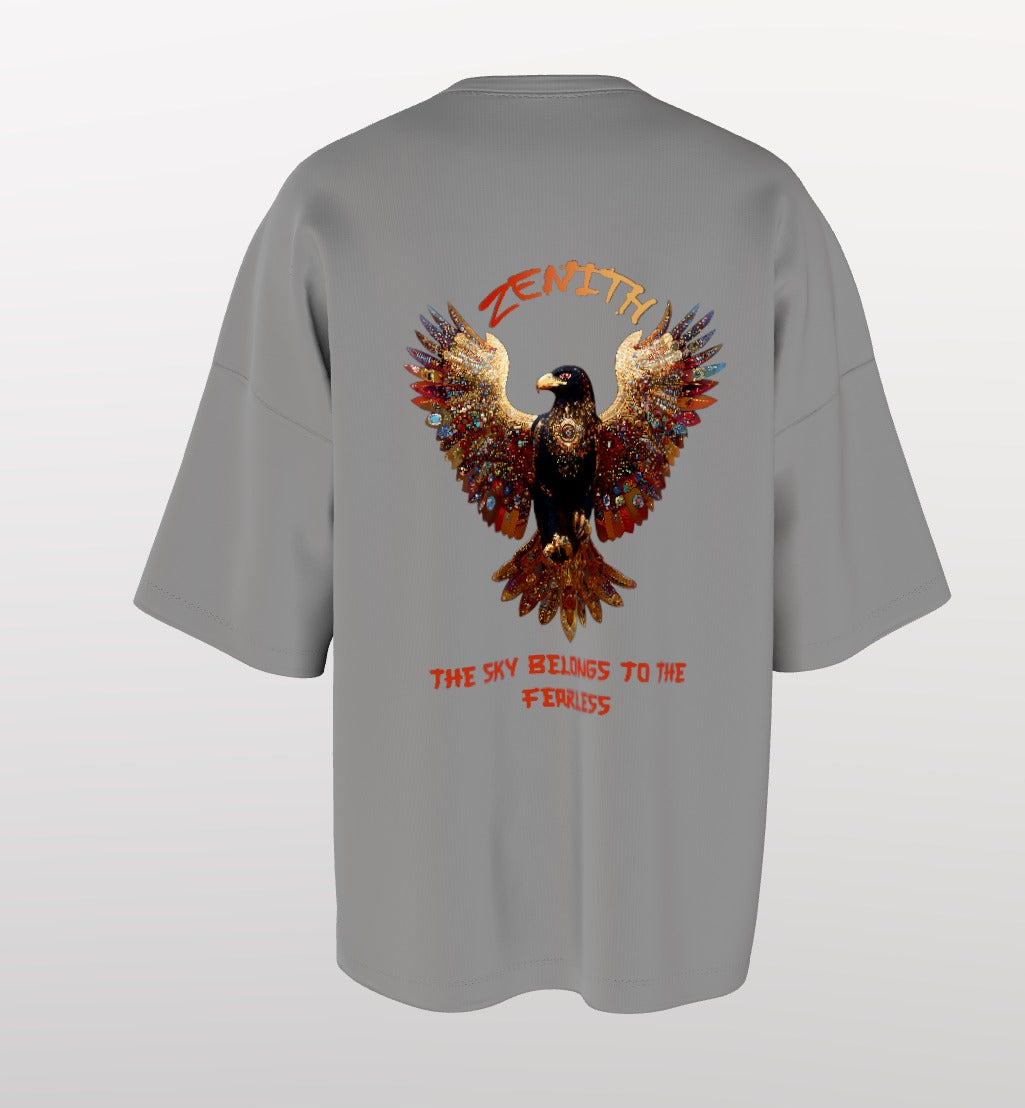 Zenith Echelon Multicolor Eagle Oversized T-Shirt – Fearless Streetwear