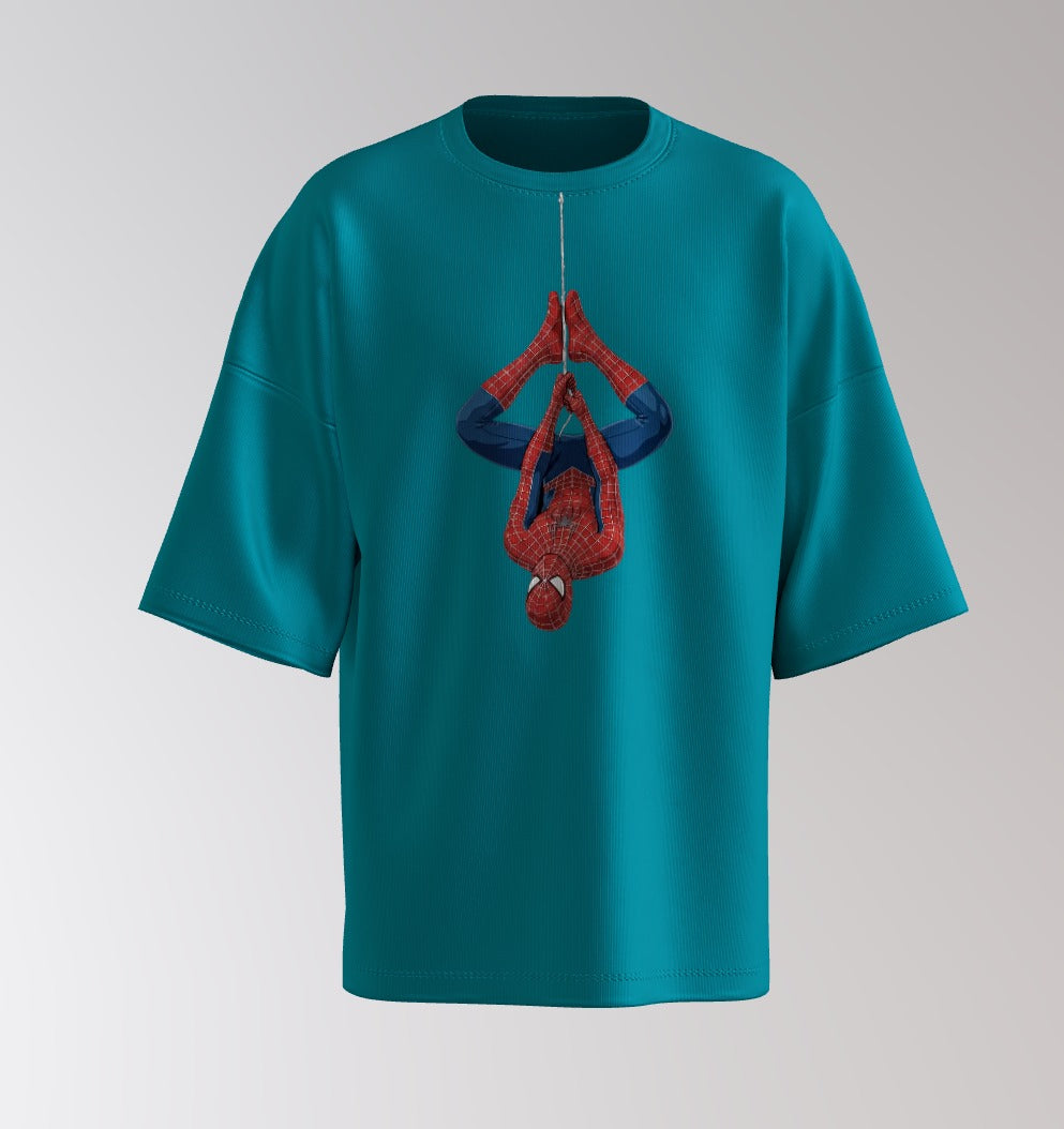 Spider-Man Skyline Swing Oversized Tee