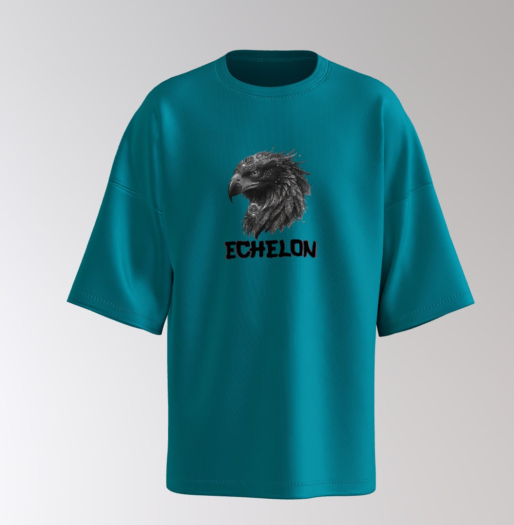 Zenith Eagle Oversized T-Shirt – Fearless Streetwear Graphic Te
