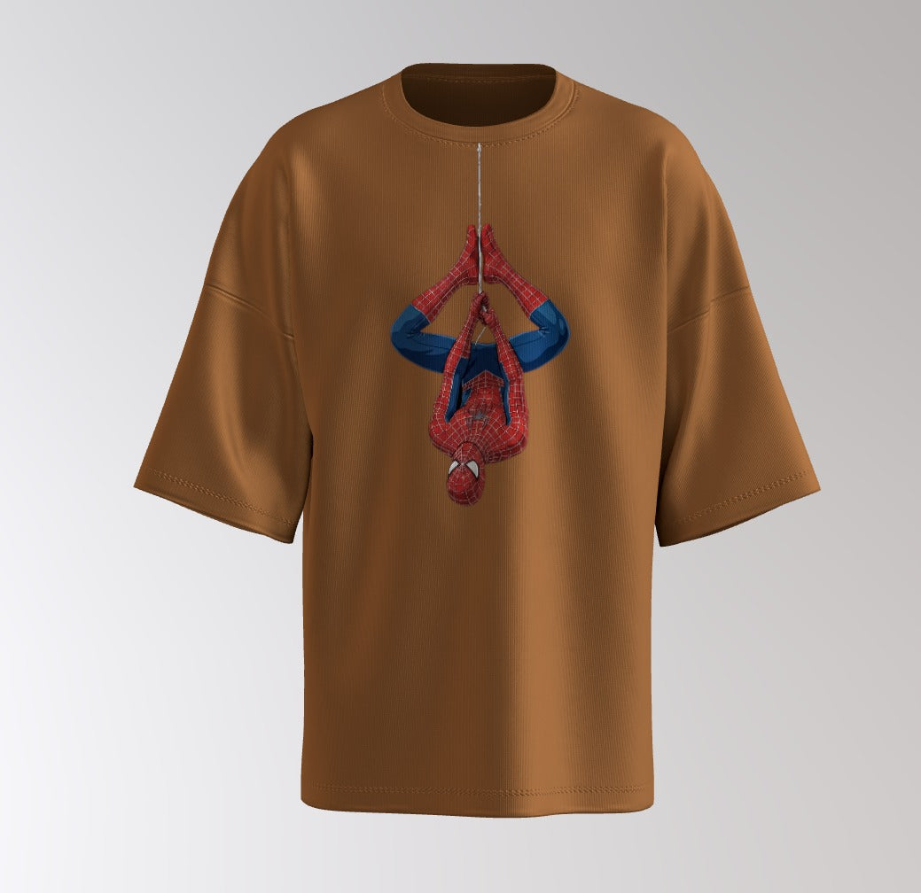 Spider-Man Skyline Swing Oversized Tee