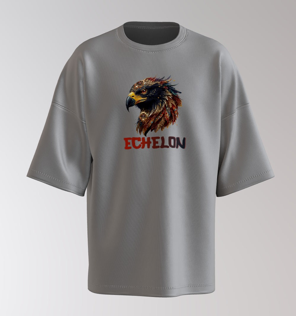 Zenith Echelon Multicolor Eagle Oversized T-Shirt – Fearless Streetwear