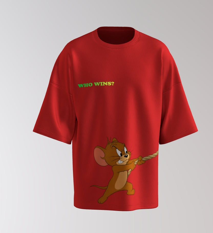 Who Wins? Oversized Tee