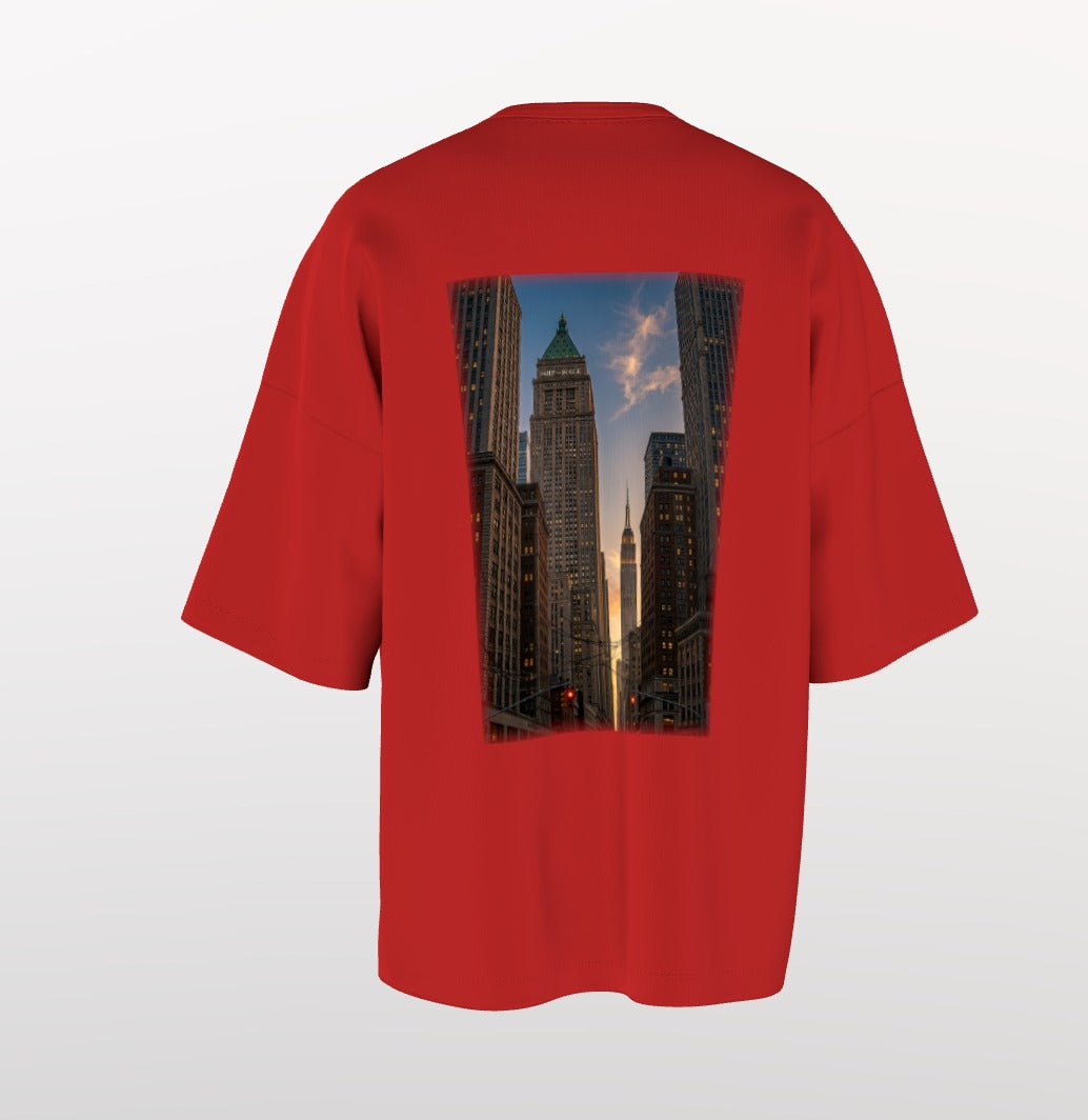 Spider-Man Skyline Swing Oversized Tee