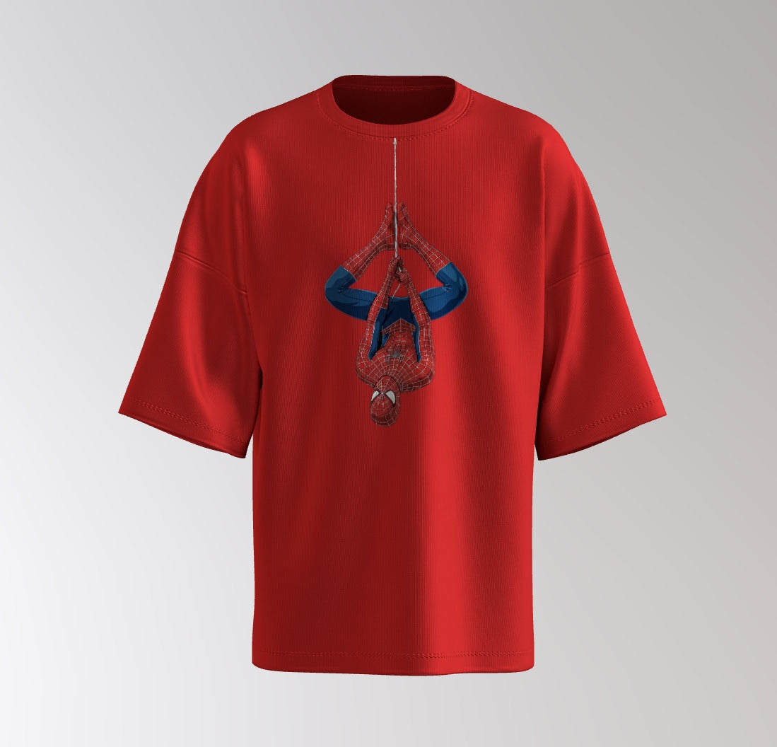 Spider-Man Skyline Swing Oversized Tee