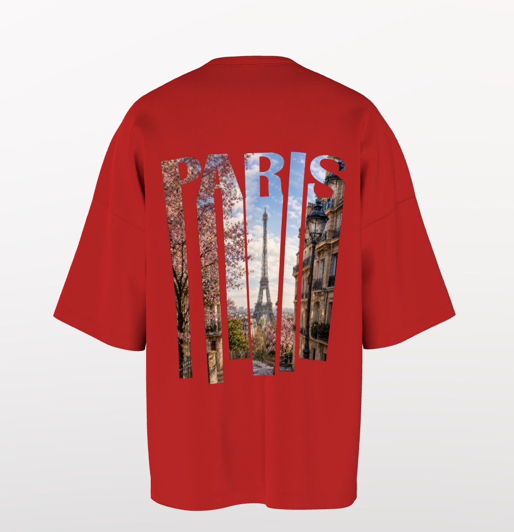 Paris Postcard Oversized Tee