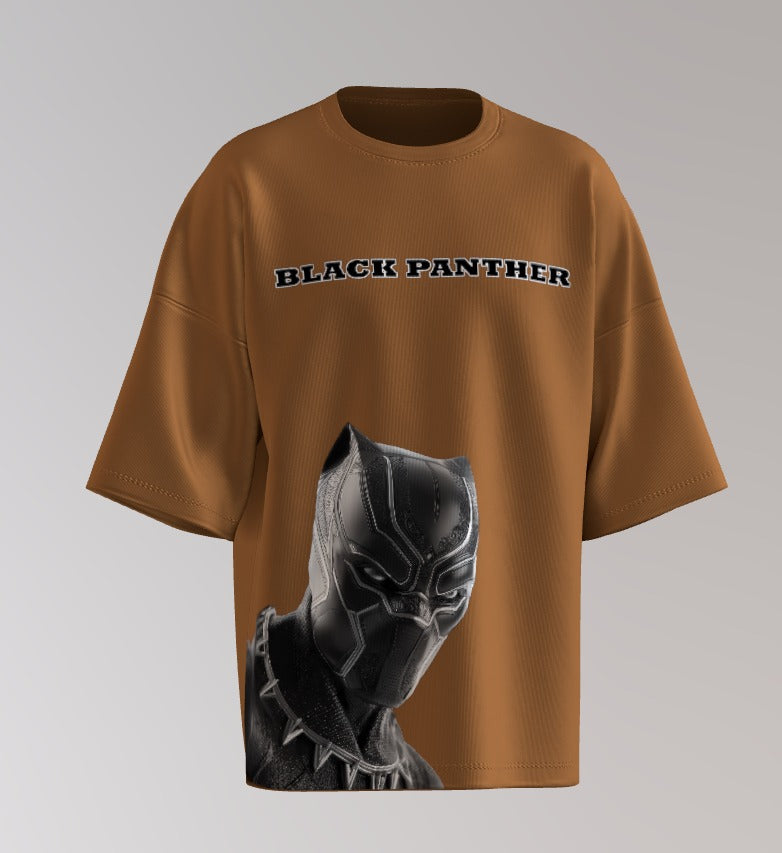 Black Panther Drop Shoulder Tee