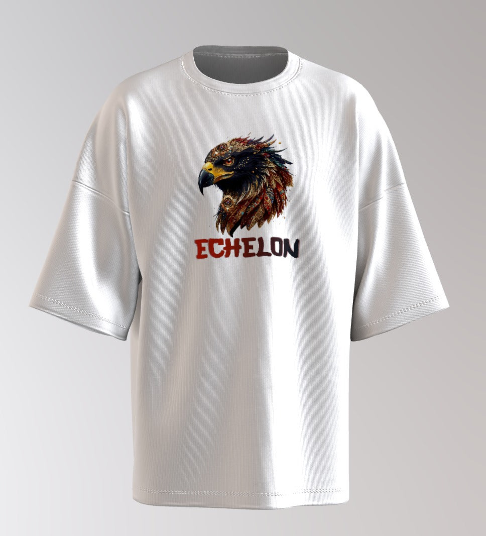Zenith Echelon Multicolor Eagle Oversized T-Shirt – Fearless Streetwear