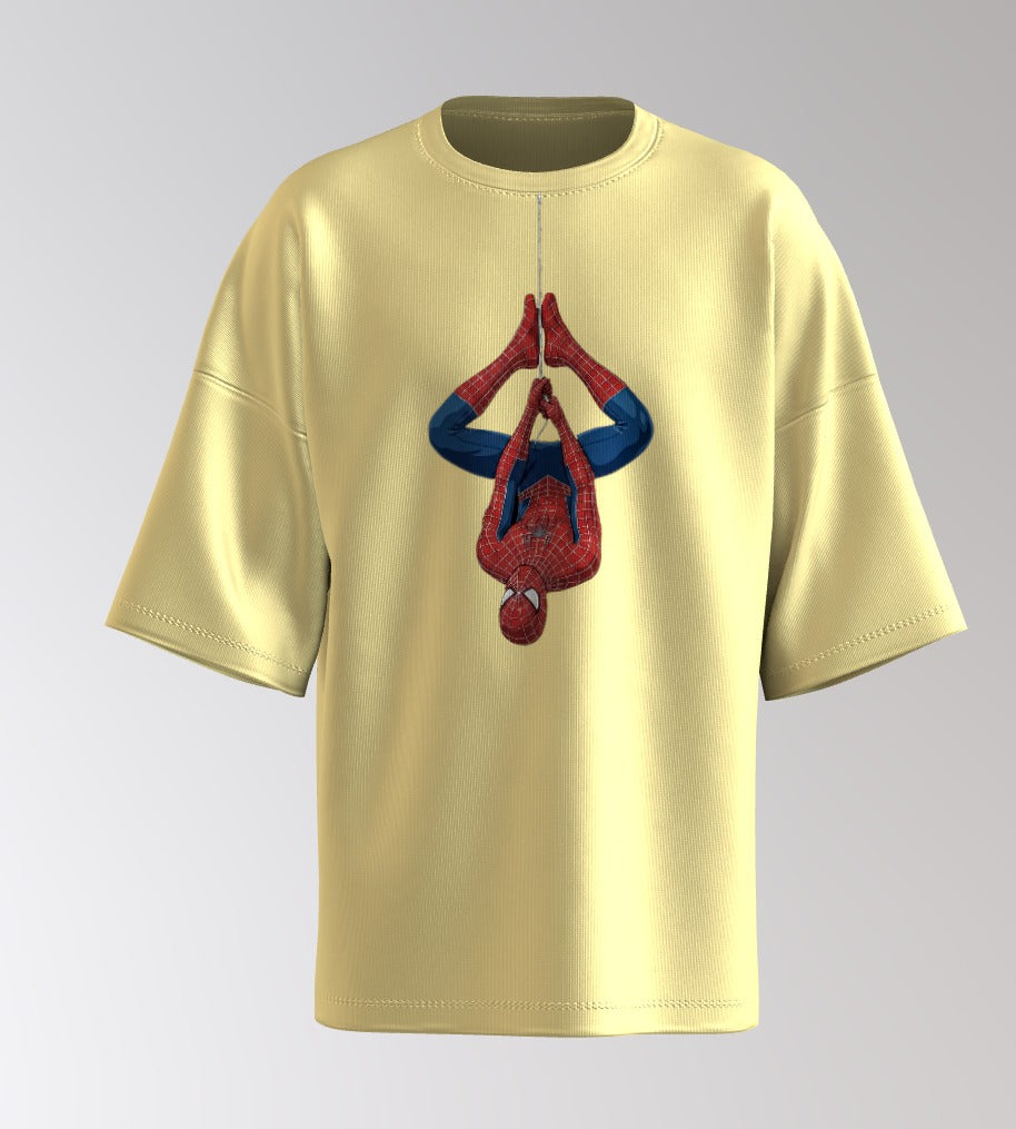 Spider-Man Skyline Swing Oversized Tee
