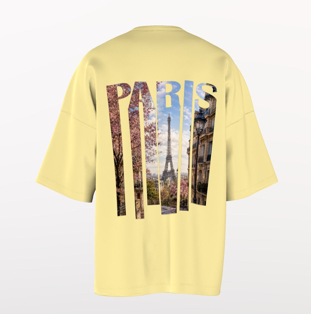 Paris Postcard Oversized Tee