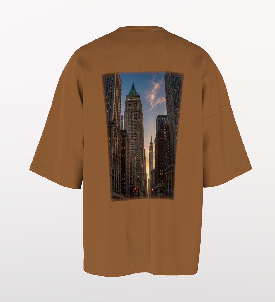 Spider-Man Skyline Swing Oversized Tee