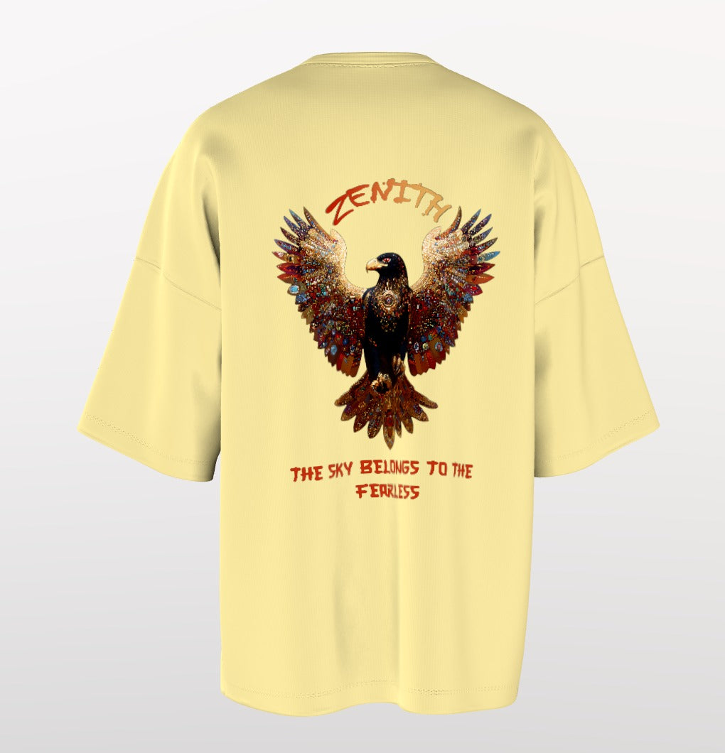 Zenith Echelon Multicolor Eagle Oversized T-Shirt – Fearless Streetwear