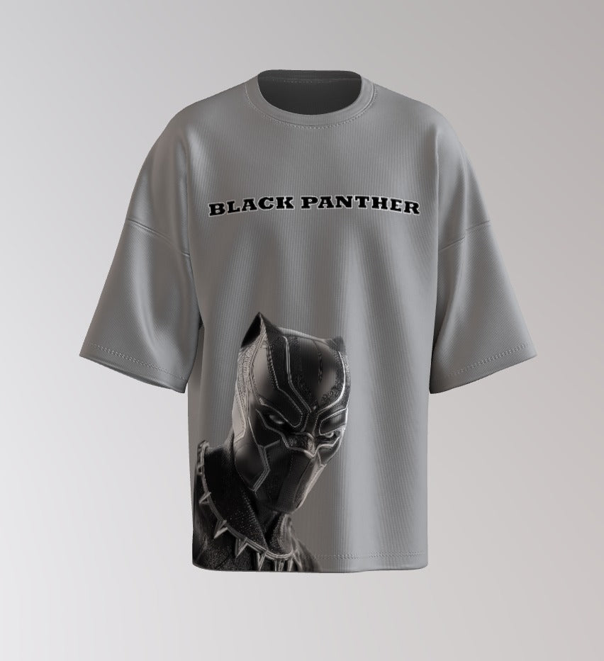 Black Panther Drop Shoulder Tee